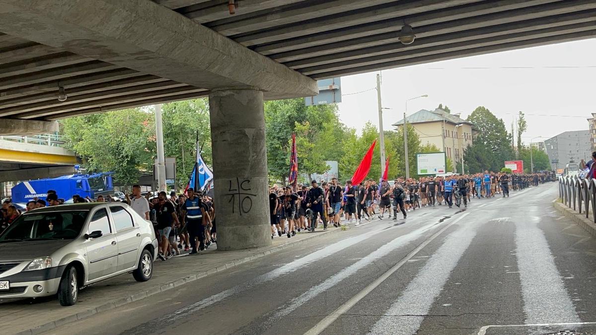 FOTO Rapid - FCSB, suporteri 24.07.2022