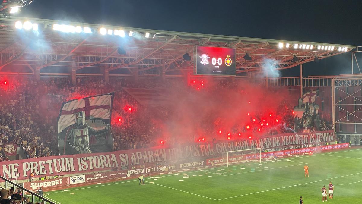 Rapid - FCSB 2-0. Ăsta e Rapidul din Giulești! Alb-vișiniii își înving rivala la primul derby jucat pe noul stadion