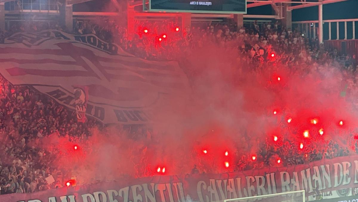 Rapid - FCSB 2-0. Ăsta e Rapidul din Giulești! Alb-vișiniii își înving rivala la primul derby jucat pe noul stadion