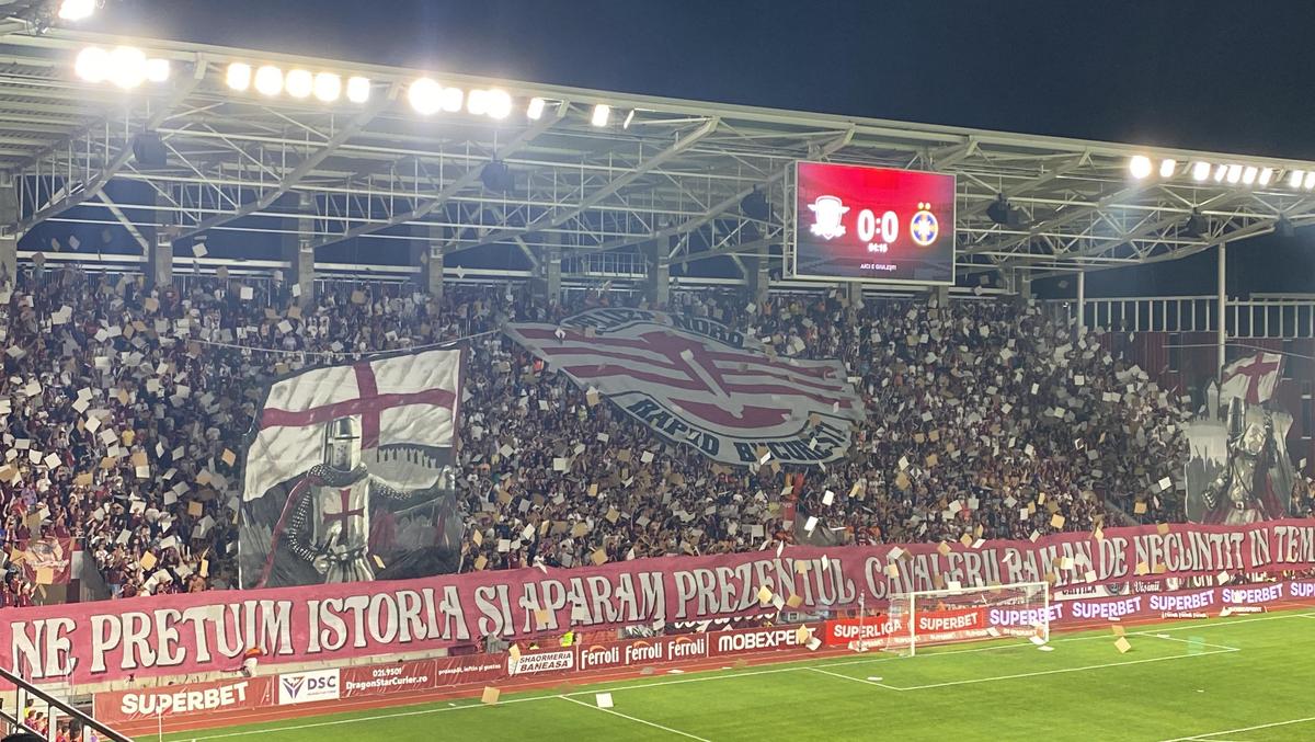 FOTO Rapid - FCSB, suporteri 24.07.2022