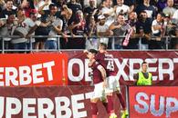Rapid - FCSB 2-0. Ăsta e Rapidul din Giulești! Alb-vișiniii își înving rivala la primul derby jucat pe noul stadion