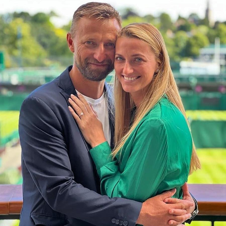 Petra Kvitova și Jiri Vanek după ce se logodiseră Dubla campioană de Grand Slam și antrenorul ei s-au căsătorit » Erau logodiți din vara lui 2022