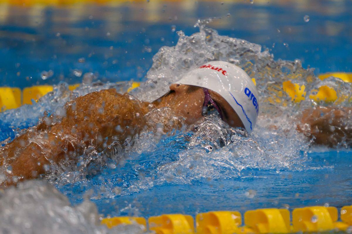 FOTO David Popovici în semifinala de la 200m liber