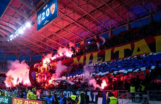 Fanii CSA Steaua îl provoacă pe Emil Grădinescu: „Vrea FCSB în Ghencea? OK, să gireze el pentru FCSB!” » Reacția ironică a comentatorului: „De acord, dar cu o condiție”