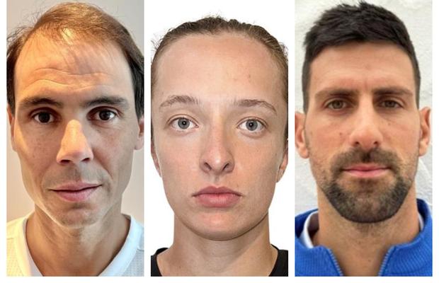 Ce le-ați făcut lui Djokovic și Nadal? Imaginile de pe site-ul oficial al Jocurilor Olimpice au stârnit zâmbete pe internet