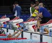 David Popovici la antrenamente în La Defense Arena FOTO Raed Krishan