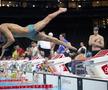 David Popovici la antrenamente în La Defense Arena FOTO Raed Krishan