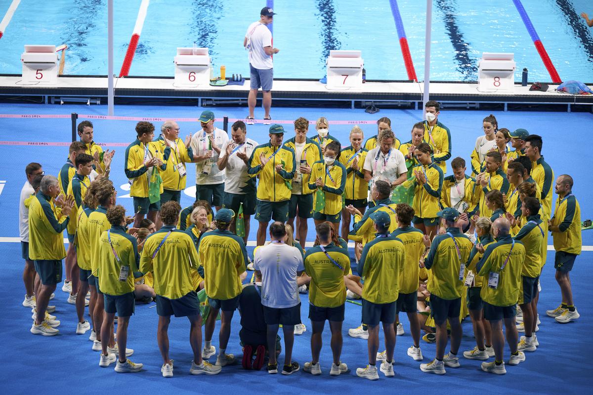 Ritualul australienilor în La Defense Arena + David Popovici își continuă antrenamentele la Paris