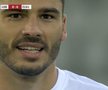 Karlo Muhar a ratat un penalty în Lugano – CFR Cluj // FOTO: Captură PrimaSport