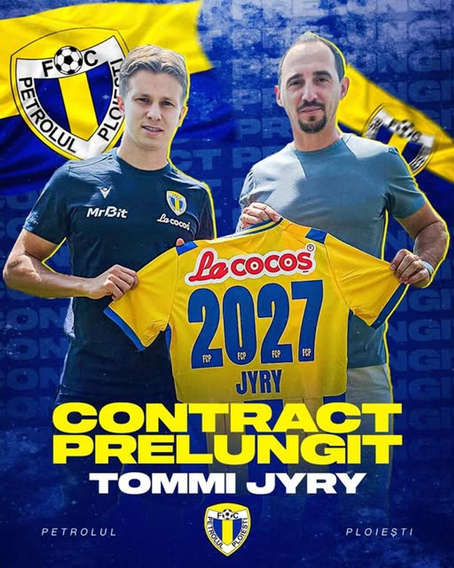 Doi fotbaliști au prelungit înțelegerile cu Petrolul