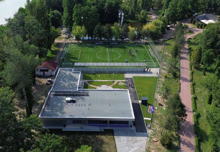 Imagini cu noul complex sportiv de la Pitești / Sursă foto: Facebook@ Cristian Gentea