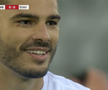 Karlo Muhar a ratat un penalty în Lugano – CFR Cluj // FOTO: Captură PrimaSport