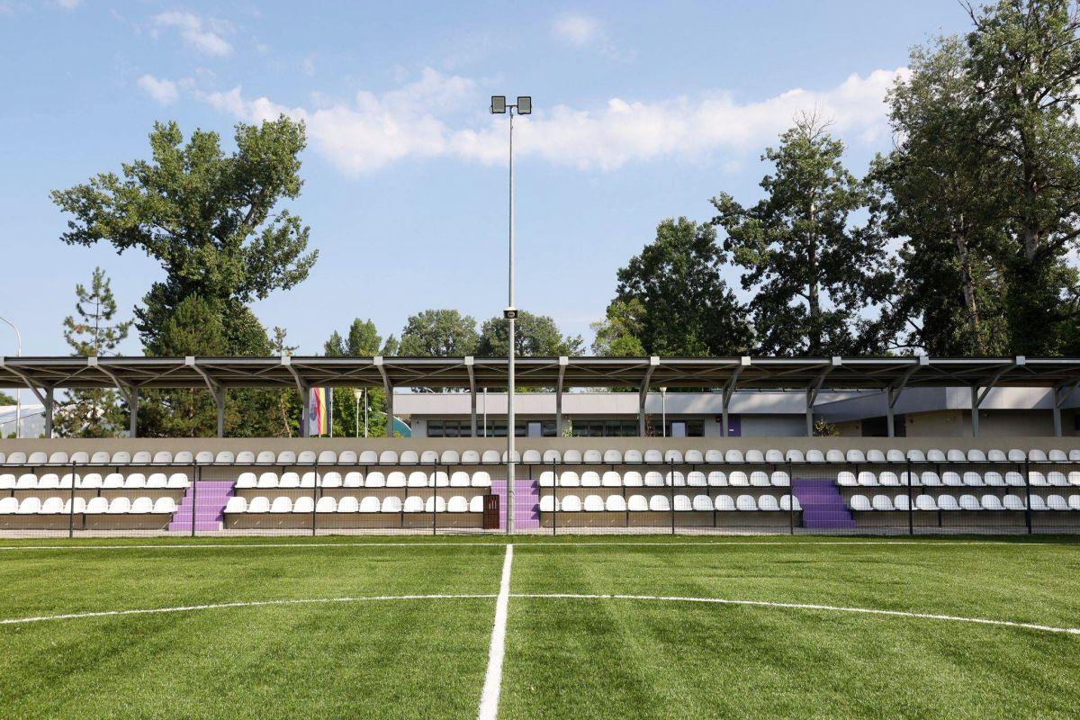Noul complex sportiv de la Pitești: imagini cu baza construită în Parcul Ștrand, aproape de „Maracana piteșteană” a marelui Dobrin