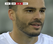 Karlo Muhar a ratat un penalty în Lugano – CFR Cluj // FOTO: Captură PrimaSport