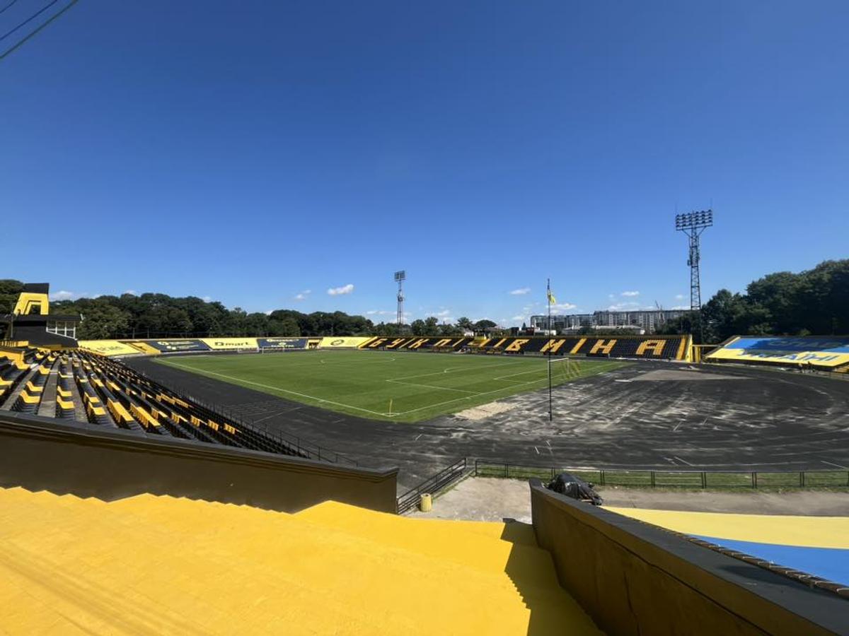 Ucrainenii au modernizat stadionul din Cernăuți și sunt gata pentru noul sezon