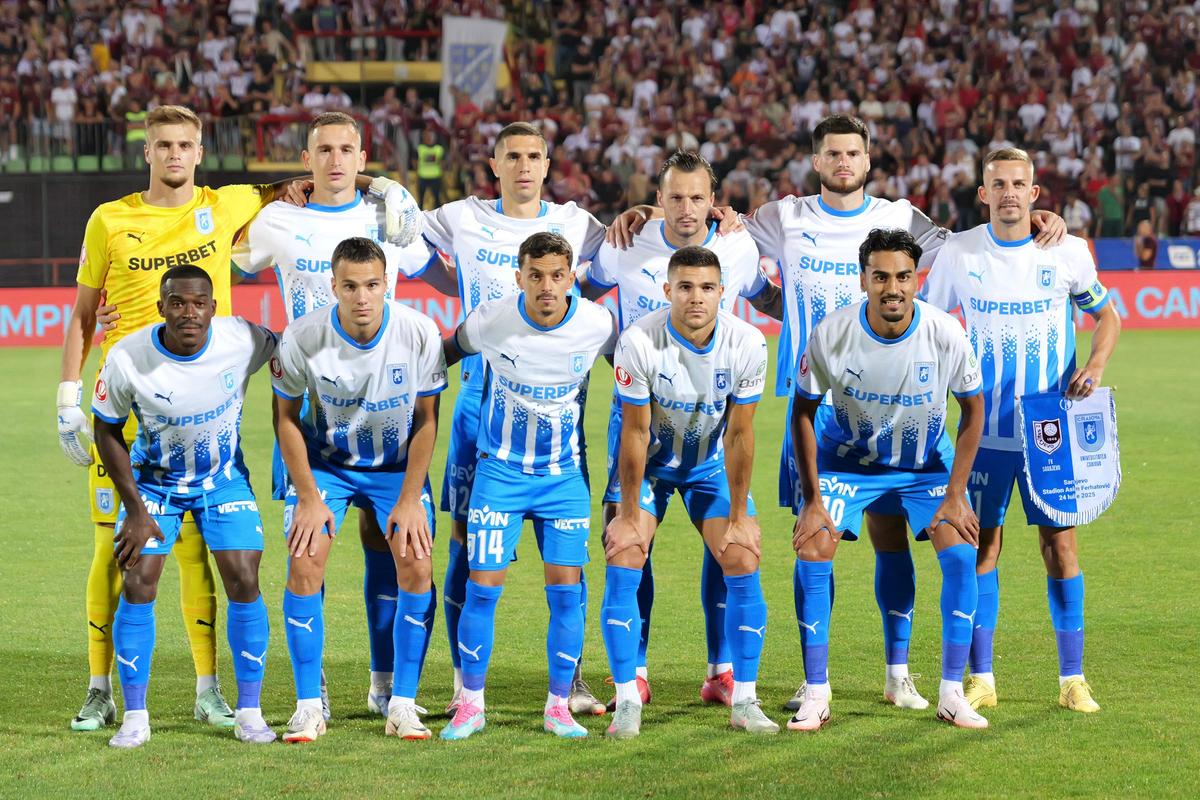 FK Sarajevo - Universitatea Craiova, imagini din meci de Andrei Furnigă