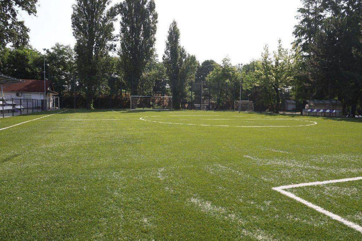 Noul complex sportiv de la Pitești: imagini cu baza construită în Parcul Ștrand, aproape de „Maracana piteșteană” a marelui Dobrin