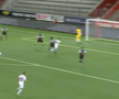 Louis Munteanu a obținut un penalty în Lugano – CFR Cluj // FOTO: Captură PrimaSport