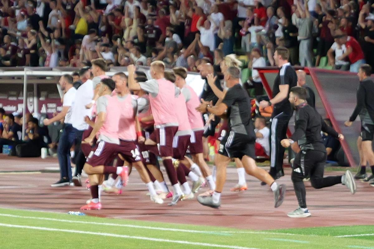 FK Sarajevo - Universitatea Craiova, imagini din meci de Andrei Furnigă