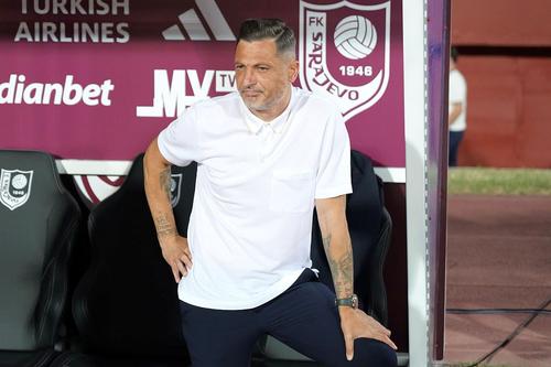 Mirel Rădoi în FK Sarajevo - Universitatea Craiova // foto: Andrei Furnigă (GSP)