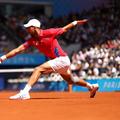 Novak Djokovic, campion la simplu la Jocurile Olimpice de la Paris din 2024/Foto: Getty Images