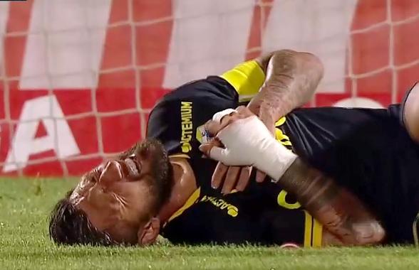 Gestul care a lăsat-o pe FC Argeș în 10 oameni: pentru asta a fost eliminat Matos