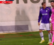 Cătălin Straton, în lacrimi la FC Argeș - Petrolul / FOTO: Captură TV @Digi Sport 1