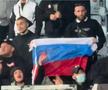 Drapelul Rusiei a fost afișat în tribune la Dinamo Kiev - PAOK