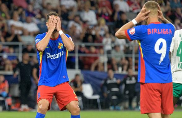 Adio, bani! Ce sumă a ratat FCSB după dubla umilință cu FK Auda
