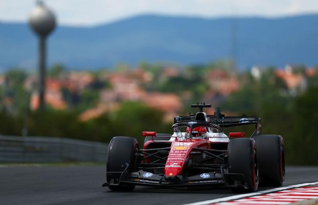Charles Leclerc, cel mai rapid în prima sesiune de antrenamente de pe Hungaroring