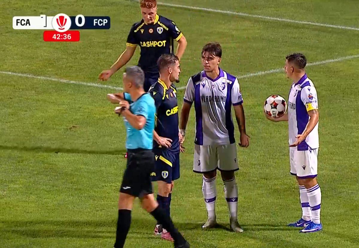 „Roșu” Ricardo Matos în FC Argeș - Petrolul
