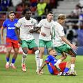 La ultima fază, Daniel Bîrligea a fost călcat în careul advers, dar FCSB nu a primit penalty // foto: Cristi Preda (GSP)