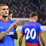 Daniel Bîrligea, la finalul meciului FCSB - Auda // Foto: Cristi Preda (GSP)