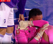 Cătălin Straton, în lacrimi la FC Argeș - Petrolul / FOTO: Captură TV @Digi Sport 1