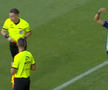 Joao Lameira a cerut fault înaintea golului de 1-2 din UTA - Oțelul / FOTO: Prima Sport 1