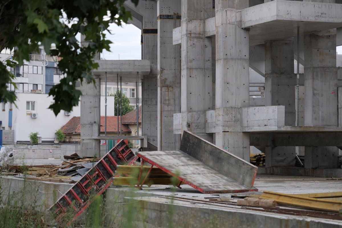 Continuă șantierul la a doua cea mai mare Sală Polivalentă din România