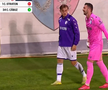 Cătălin Straton, în lacrimi la FC Argeș - Petrolul / FOTO: Captură TV @Digi Sport 1