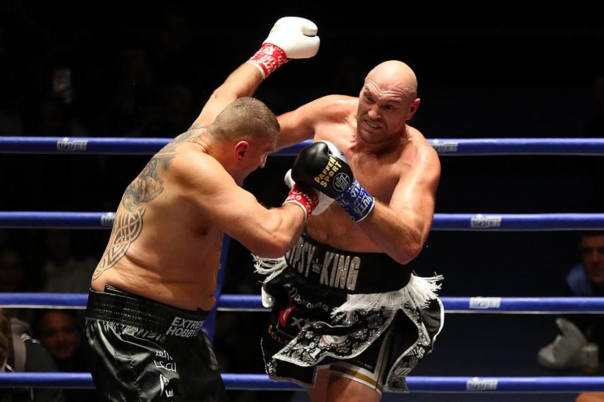 Lupta dintre Tyson Fury și Mariusz Wach nu a fost televizată: imagini de la eveniment