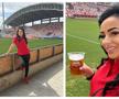 Ramona Elena, celebra suporteriță a UT-ei Arad // FOTO Instagram @ramo_elena_44