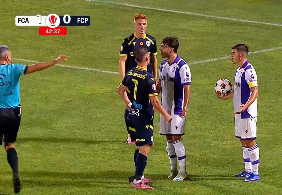 „Roșu” Ricardo Matos în FC Argeș - Petrolul