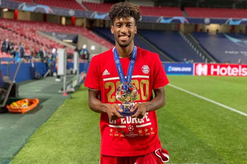 Kingsley Coman, „omul meciului” PSG - Bayern 0-1 // foto: Twitter @ FCBayern