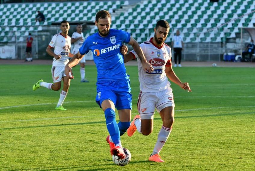 Elvir Koljic a marcat singurul gol din Sepsi - CS U Craiova // foto: Facebook @ Universitatea Craiova