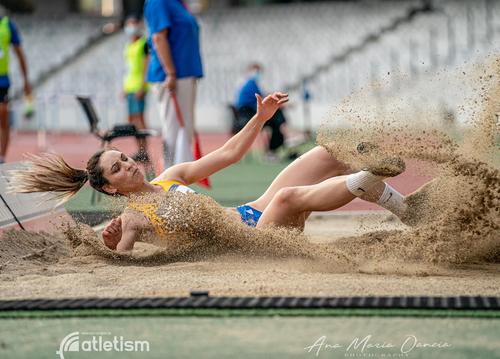 Florentina Iușco a câștigat două titluri la Internaționalele României FOTO FR Atletism