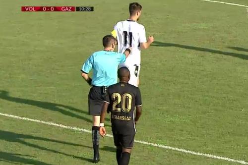 FC Voluntari a deschis scorul în meciul cu Gaz Metan Mediaș dintr-un penalty inexistent.