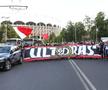 Dinamo - Hermannstadt. FOTO Fanii „câinilor”, invazie la Arena Națională, fără măsuri de distanțare! Contestă planul șefilor spanioli