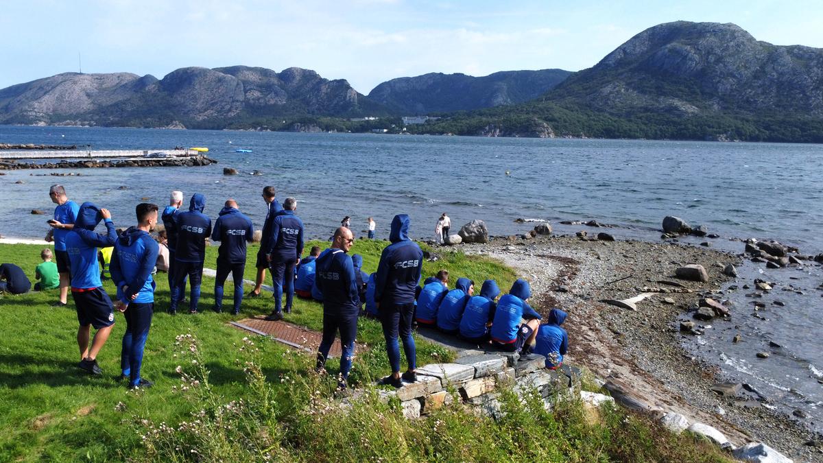 EXCLUSIV FOTO&VIDEO. Reporterii GSP au însoțit FCSB la o plimbare printre fiordurile spectaculoase ale Norvegiei » Imagini filmate din dronă