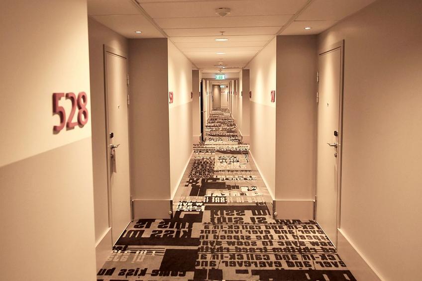 Hotelul arată bine, însă nu are nimic extravagant