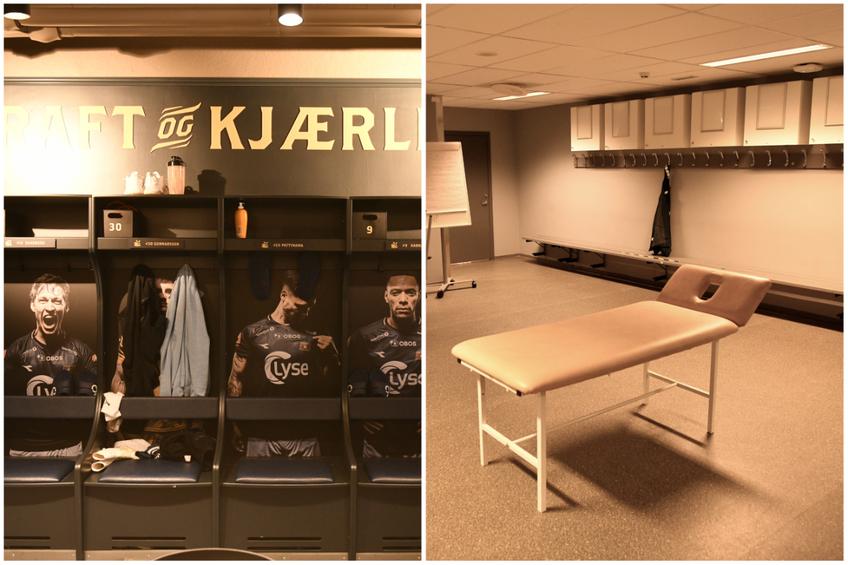 Comparație între vestiarul gazdelor și cel al oaspeților pe Viking Arena // foto: GSP