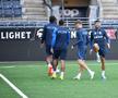 Antrenament FCSB + conferință Nicolae Dică