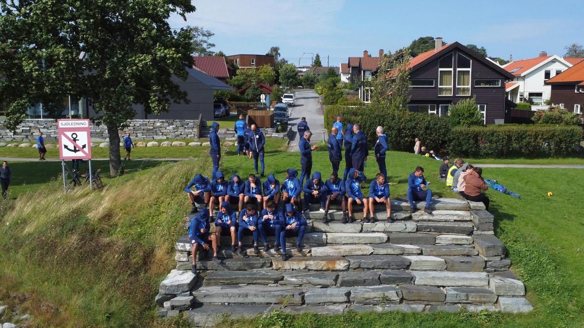 EXCLUSIV FOTO&VIDEO. Reporterii GSP au însoțit FCSB la o plimbare printre fiordurile spectaculoase ale Norvegiei » Imagini filmate din dronă